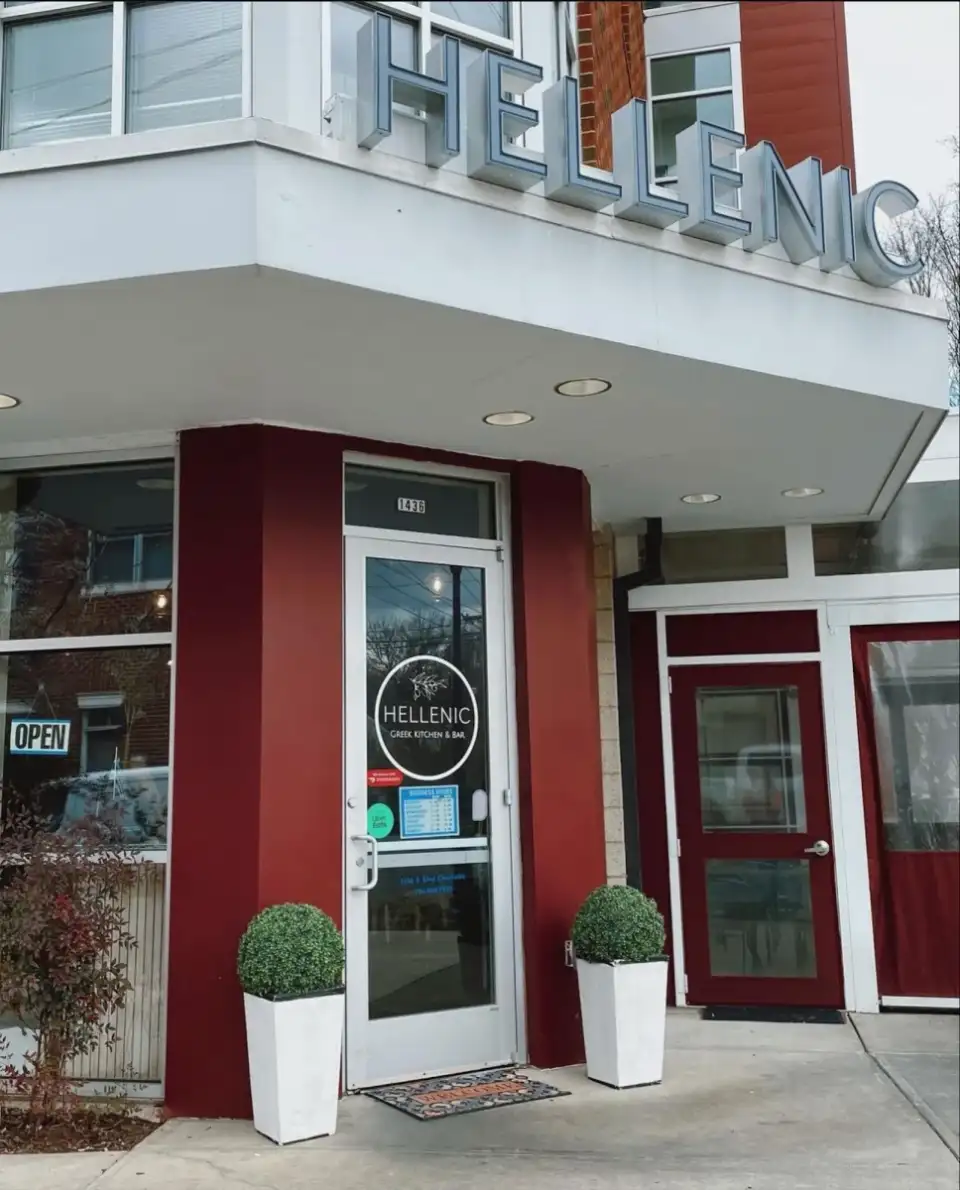 Hellenic Greek Kitchen & Bar, South End, Charlotte, happy hour venue