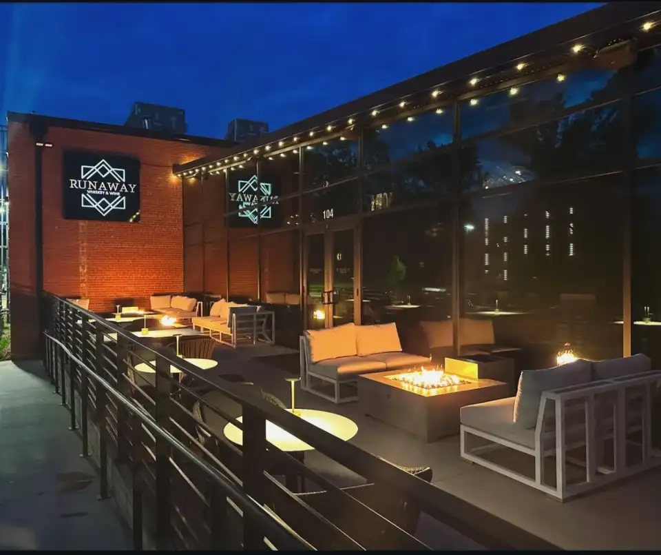Runaway Whiskey & Wine, FreeMoreWest, Charlotte, happy hour venue