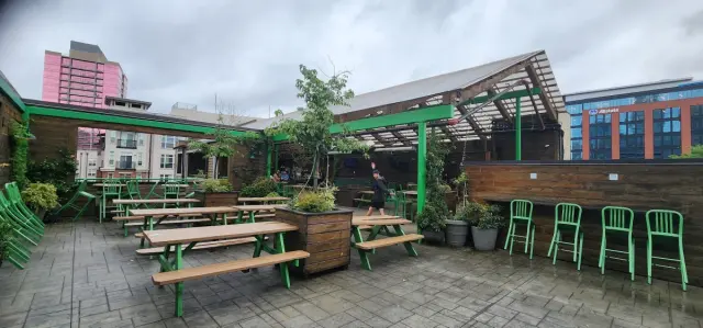 Charlotte Beer Garden, South End, Charlotte, happy hour venue