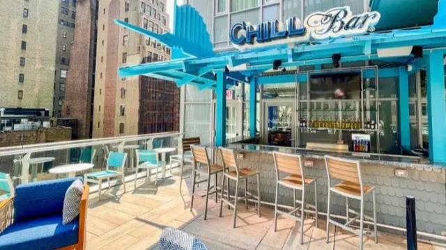 License to Chill Bar, Times Square, New York, happy hour venue