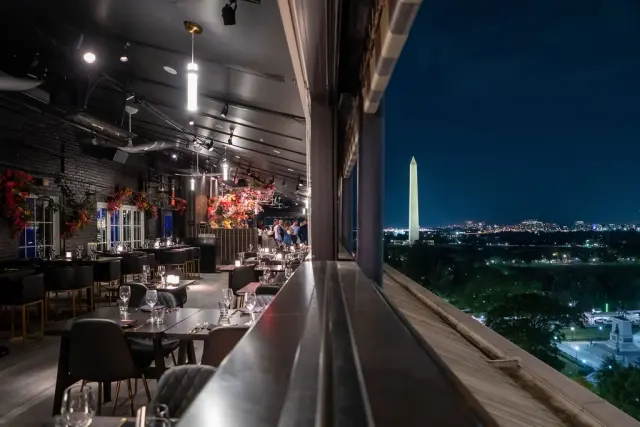 VUE Rooftop, Downtown, Washington, happy hour venue