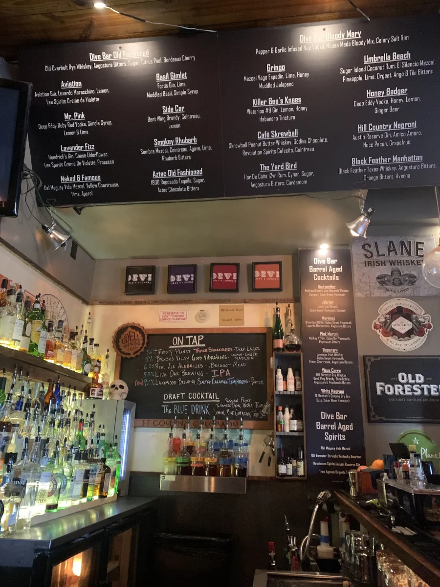 Chalkboard Menu