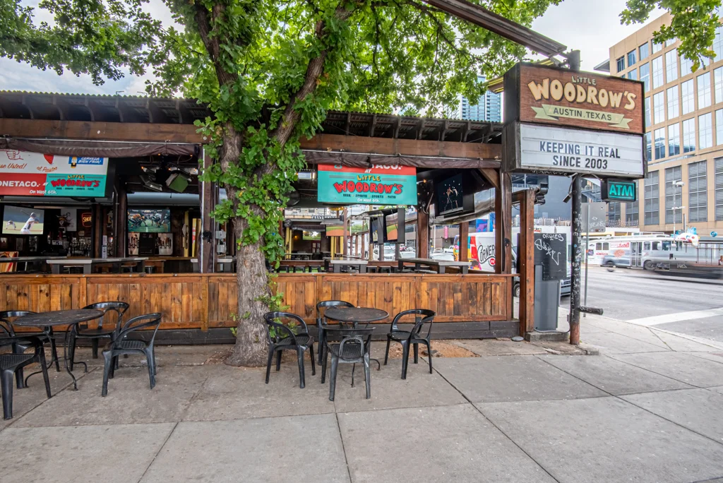 Little Woodrow's West 6th, Downtown, Austin, happy hour venue