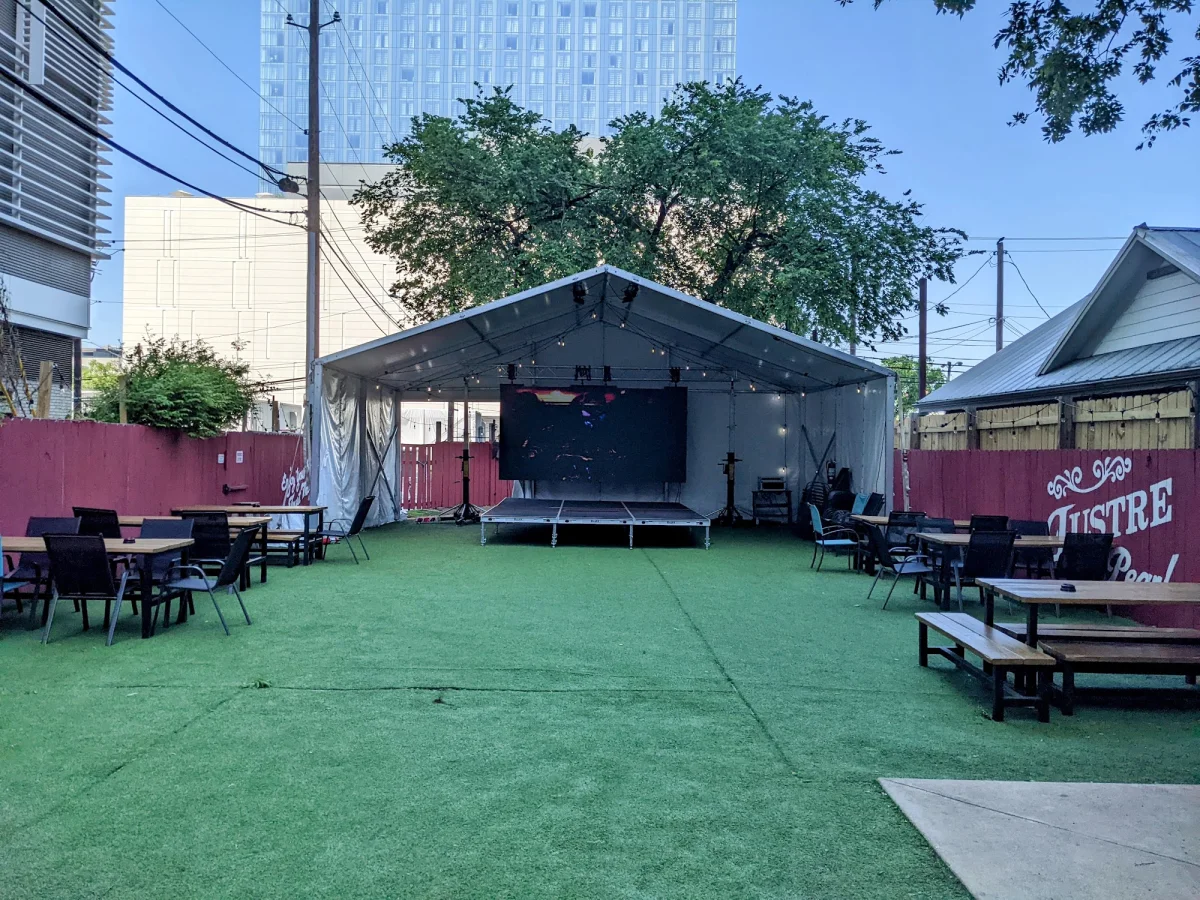 Large Outdoor Patio
