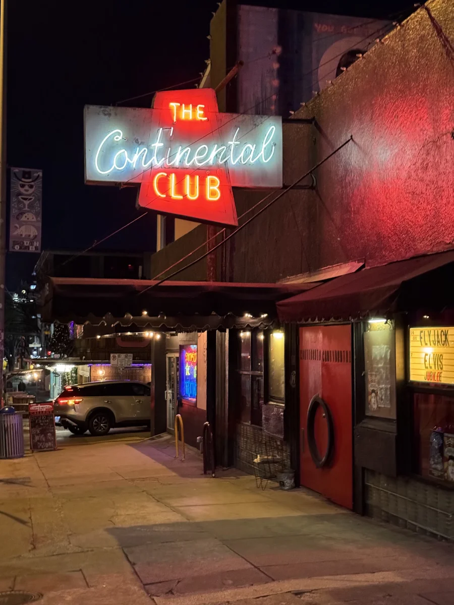 The Continental Club, South Congress, Austin, happy hour venue