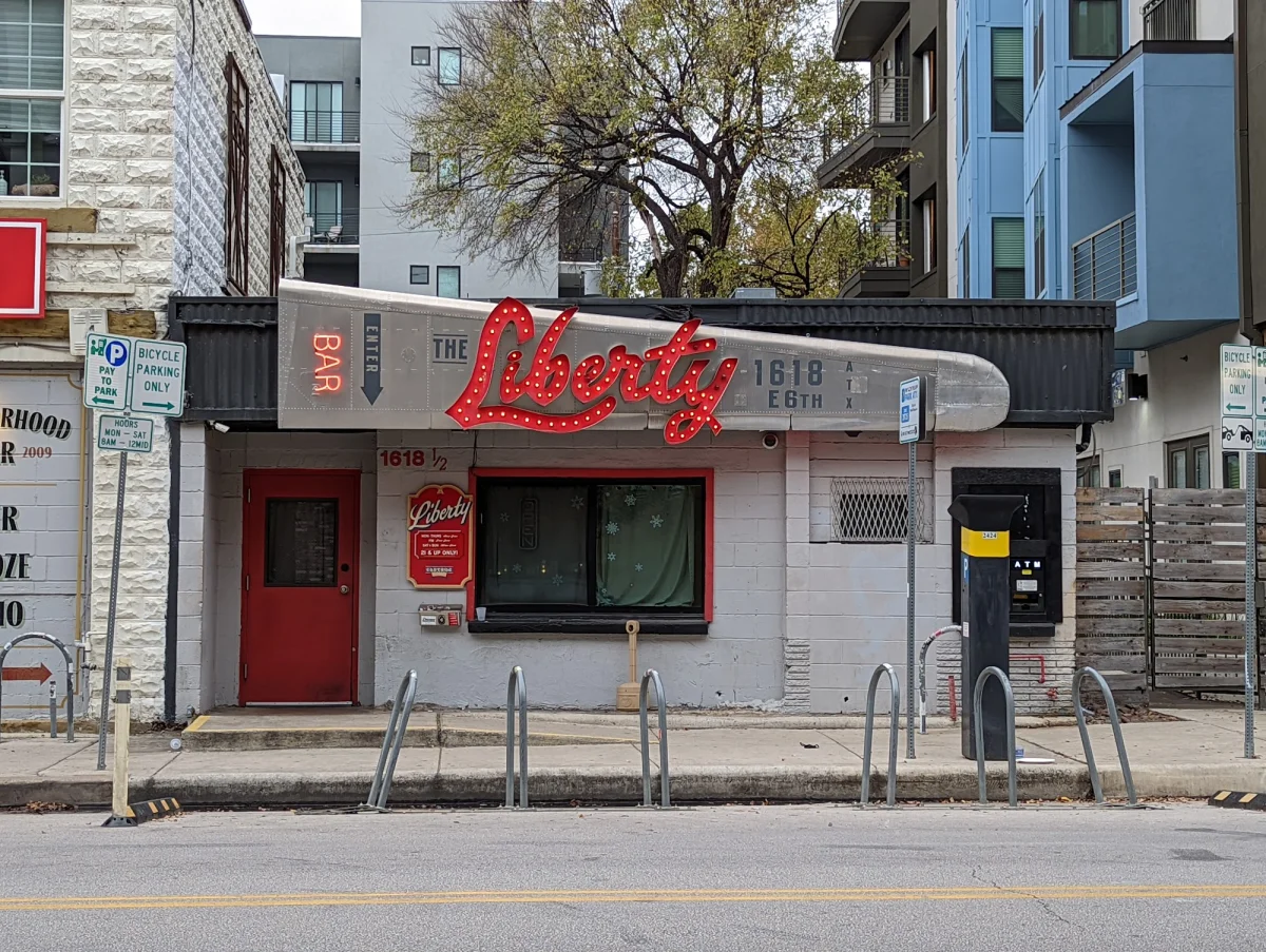 The Liberty, East Austin, Austin, happy hour venue
