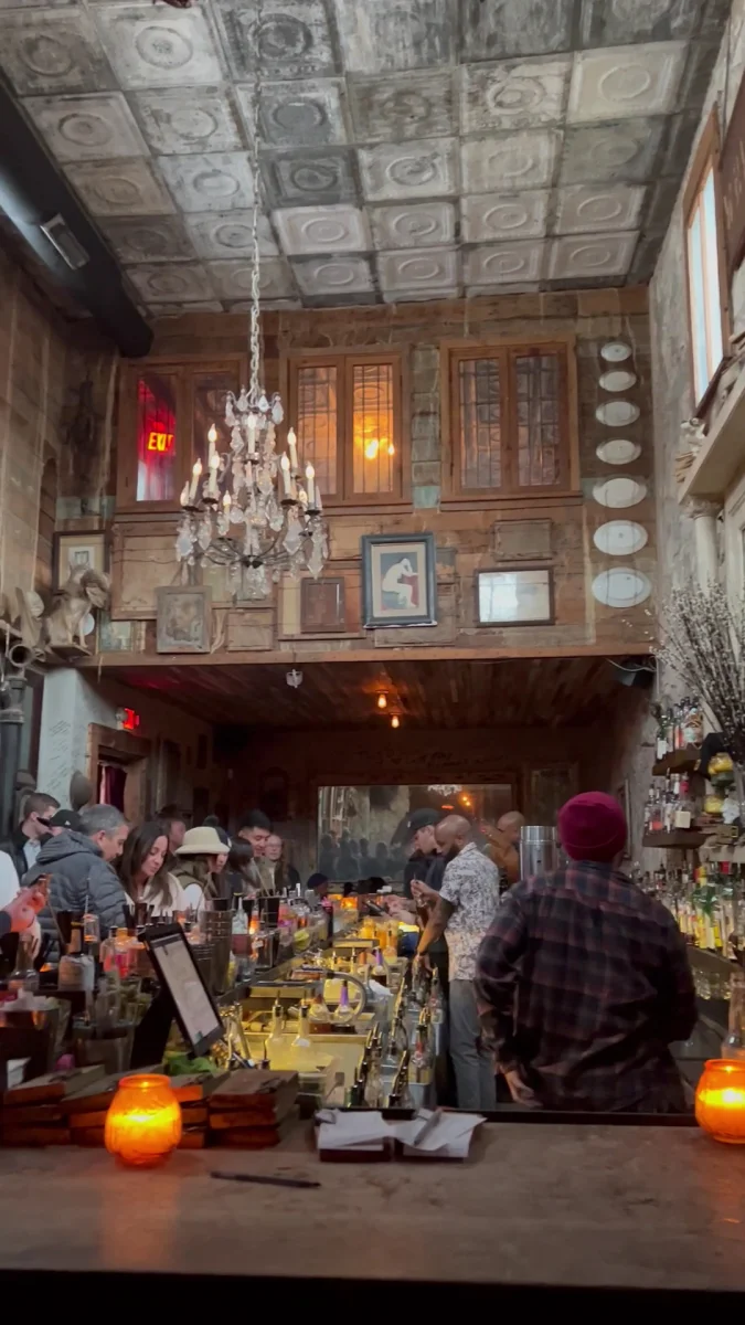 Rustic Bar Interior