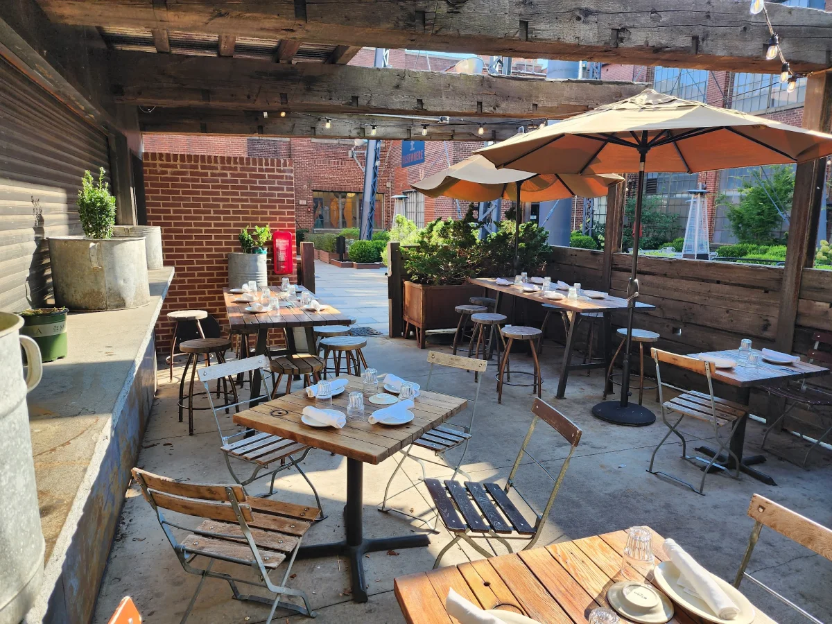 Barcelona Wine Bar Charlotte Vibrant Patio