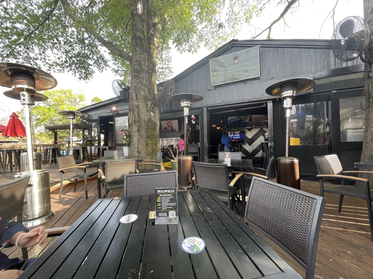 Side Patio Seating