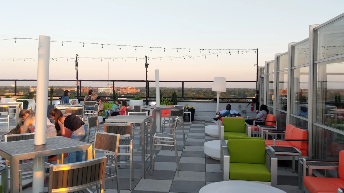 City Lights Rooftop Stunning Uptown Charlotte View