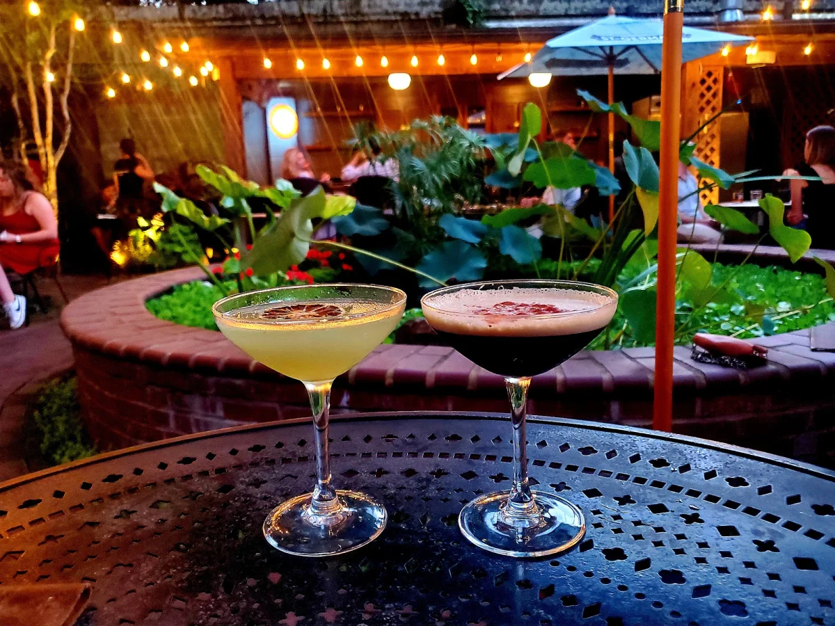 Evening Patio Lights