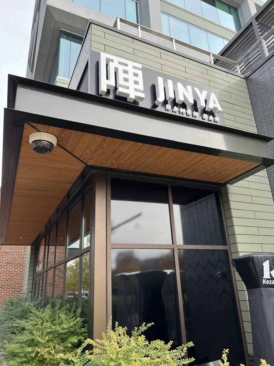 JINYA Ramen Bar Ally Center Vibrant Interior