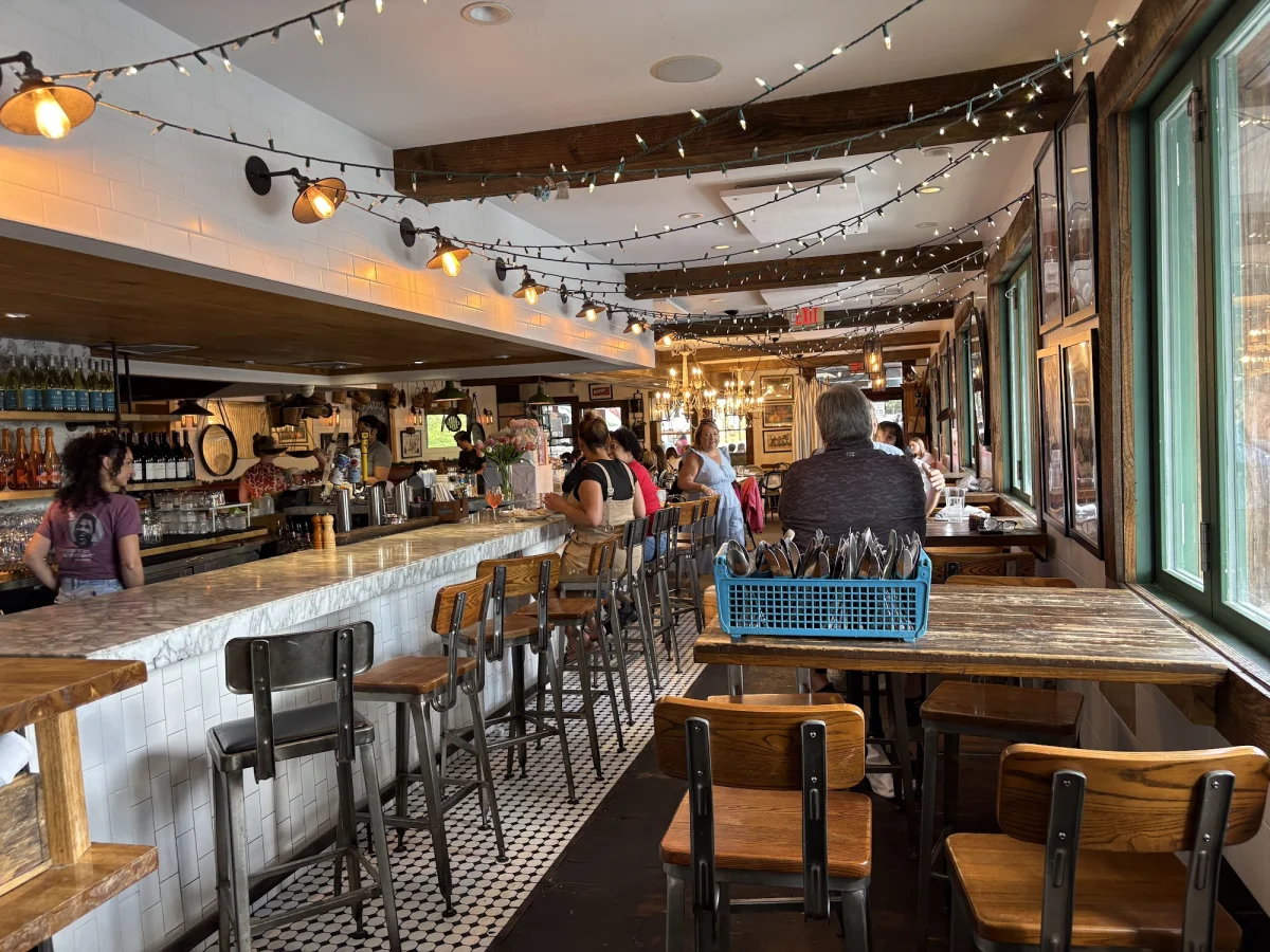 Bar Area Detail