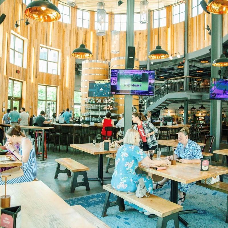 Legion Brewing South Park Industrial Bar Area