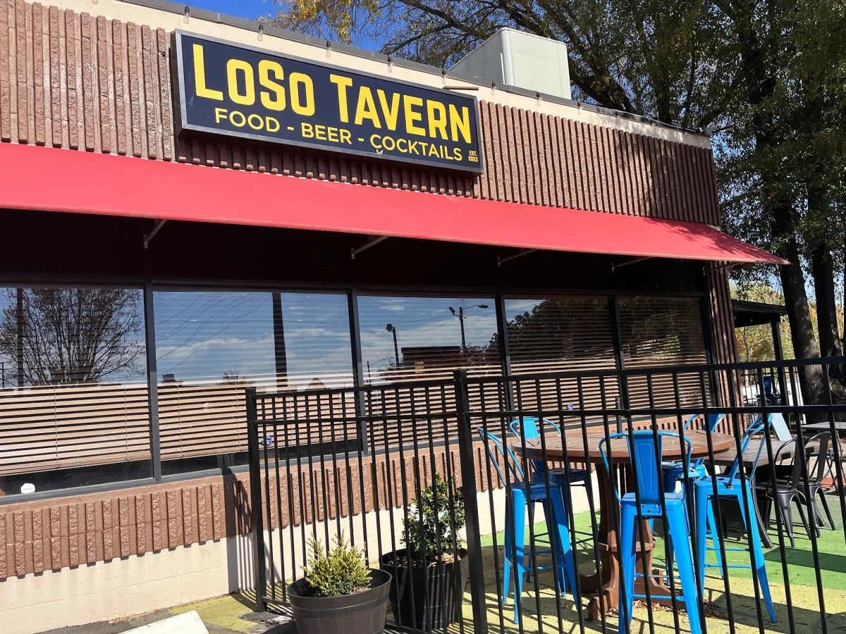 LoSo Tavern Interior Bar and Sports TVs