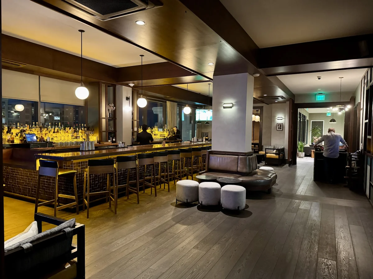 Elegant Bar Area