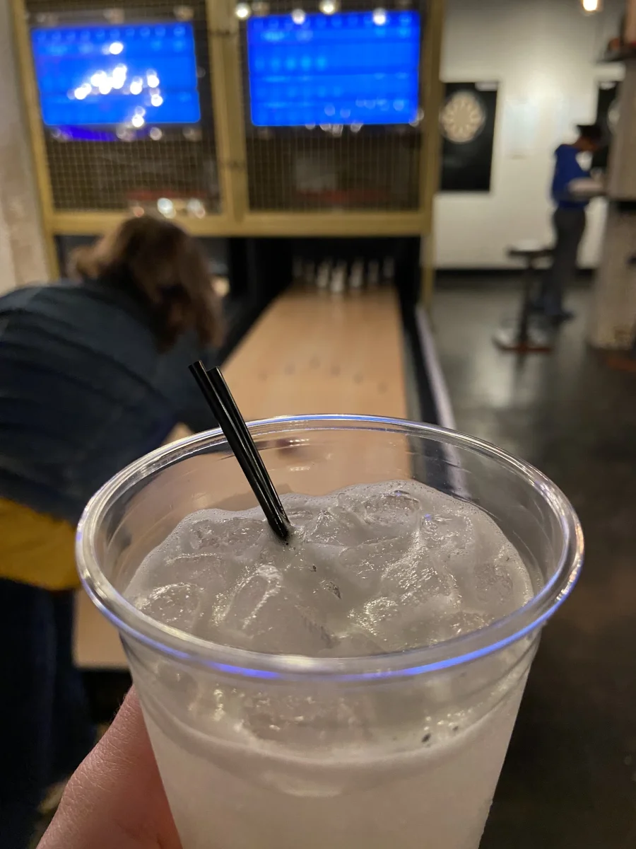 Self-Pour Tap Area