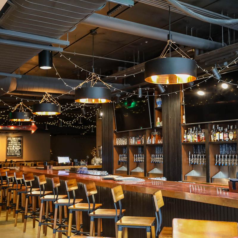 The Public House Charlotte Exterior and Bar