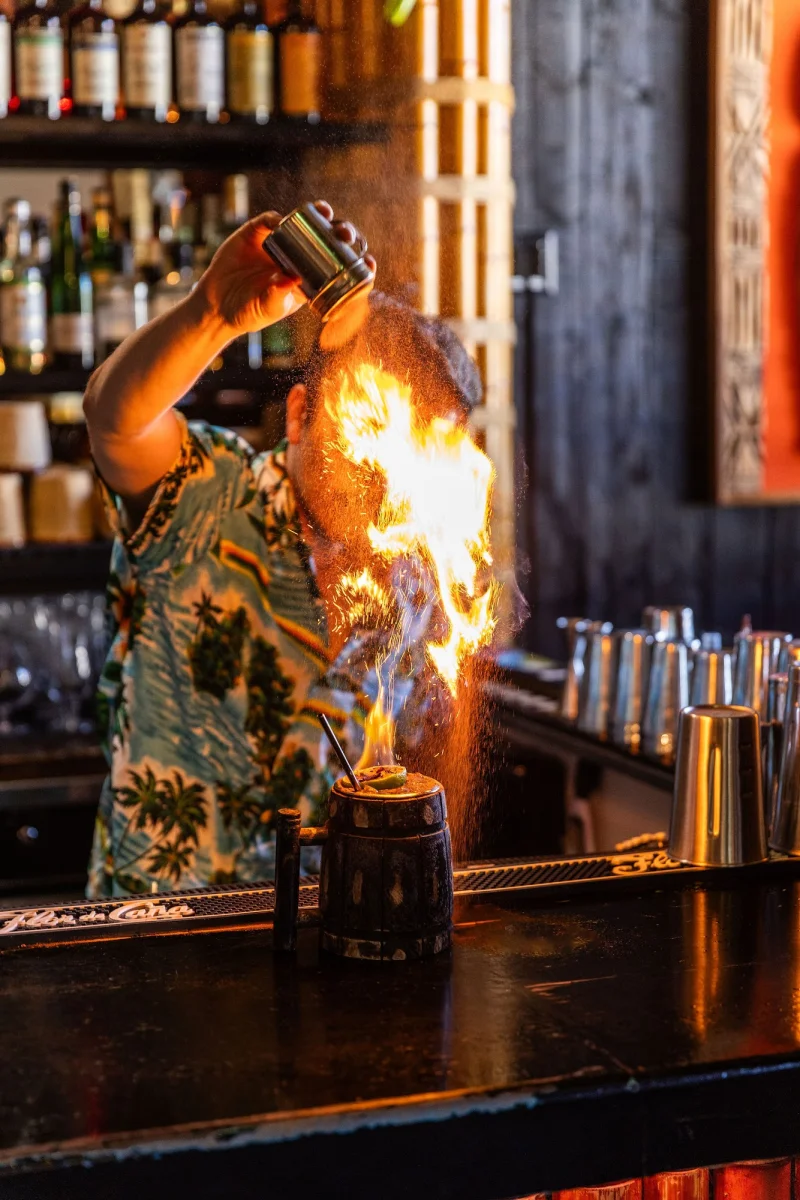 Tiki Interior