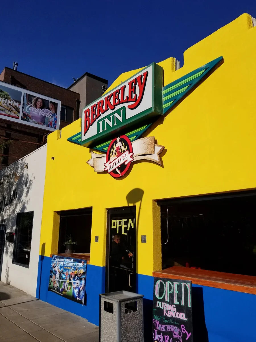 Berkeley Inn, Berkeley, Denver, happy hour venue