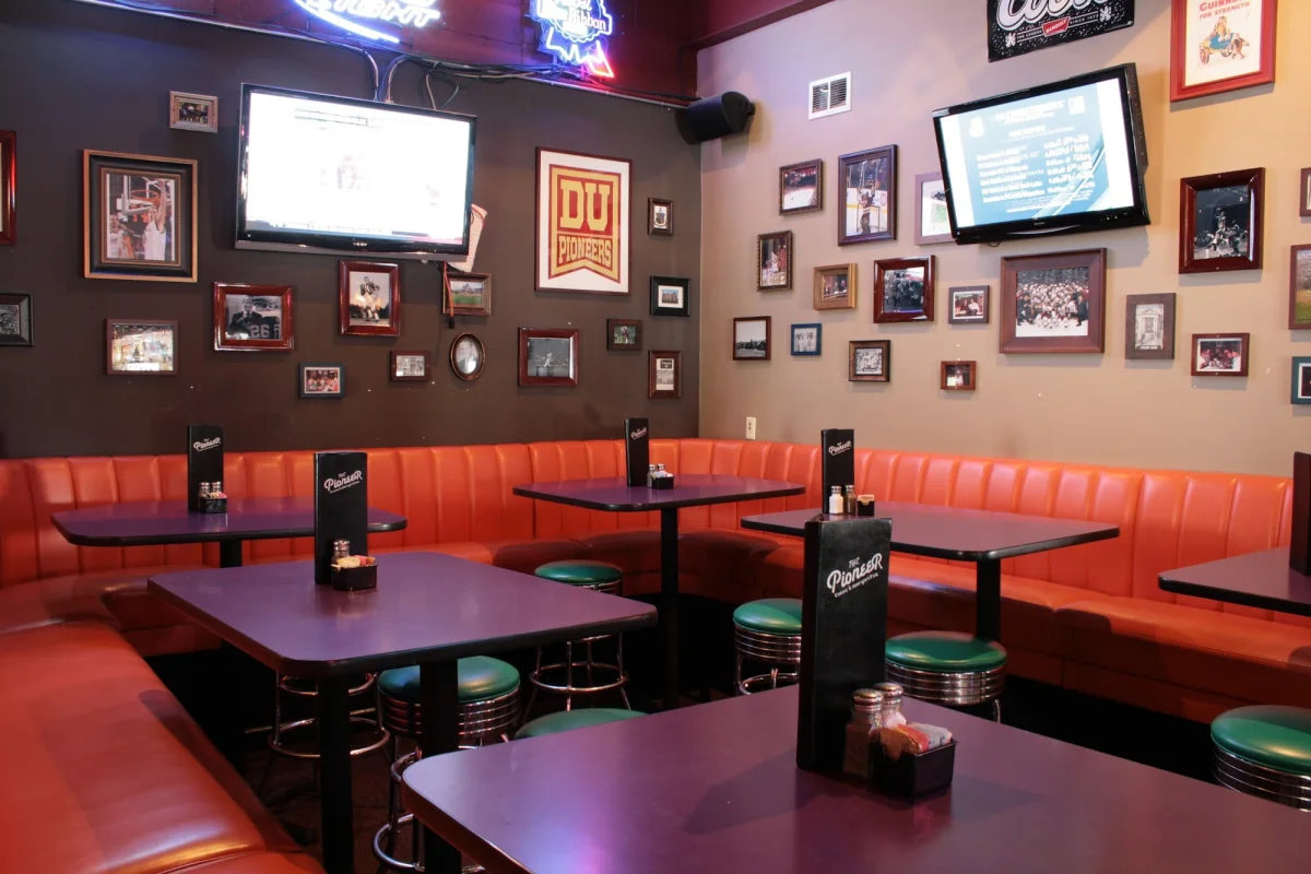 The Pioneer Bar, University, Denver, happy hour venue