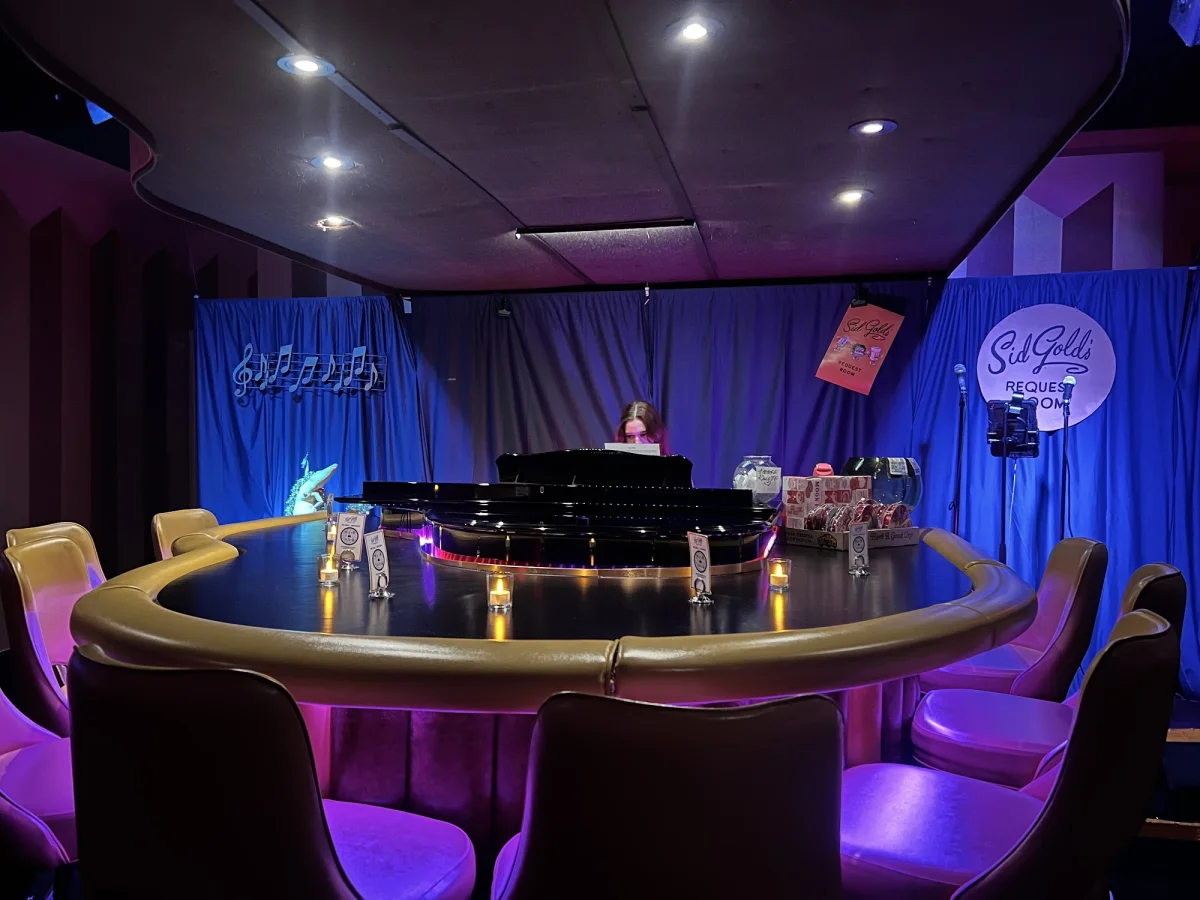Piano Stage Area