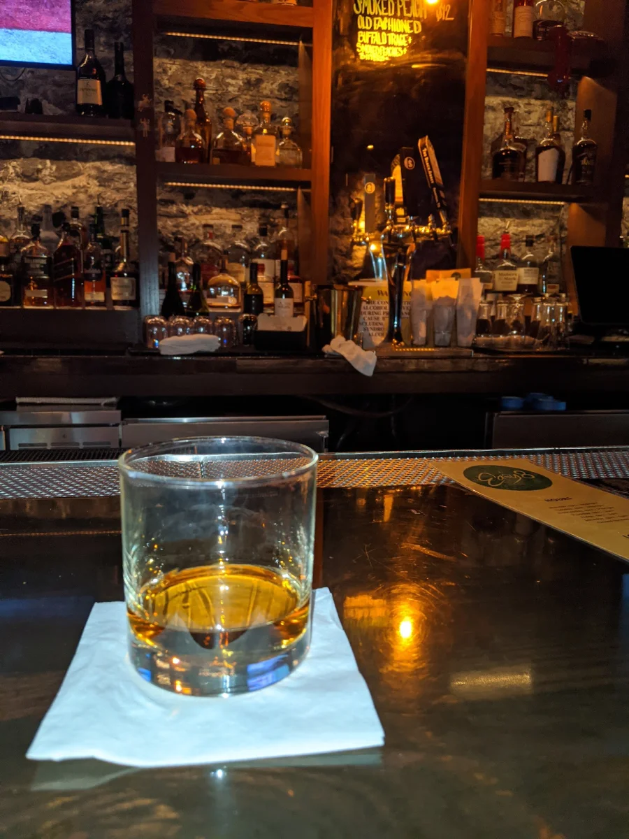 Bar Counter View