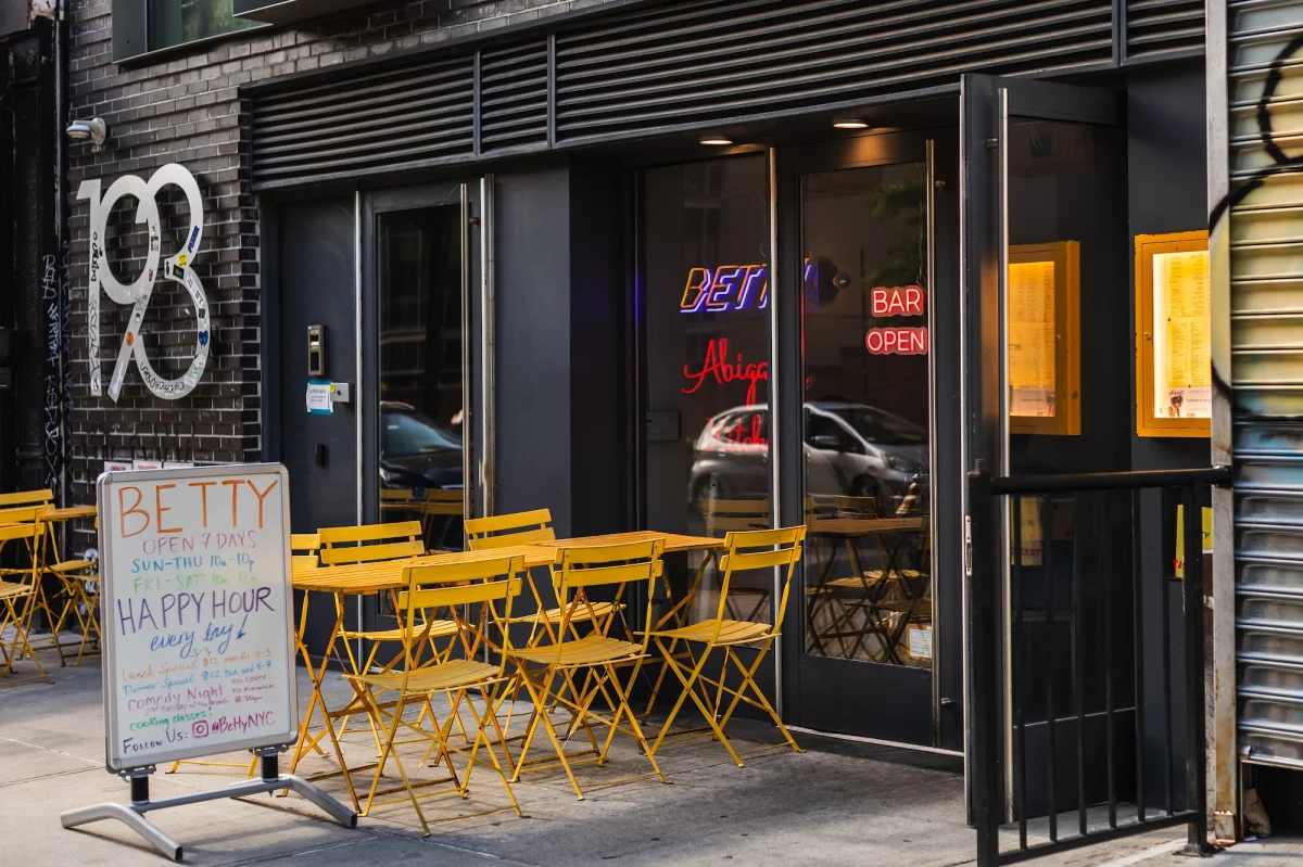 BETTY, Lower East Side, New York, happy hour venue