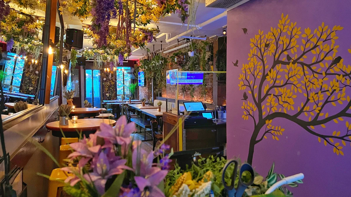Inside Bar Counter
