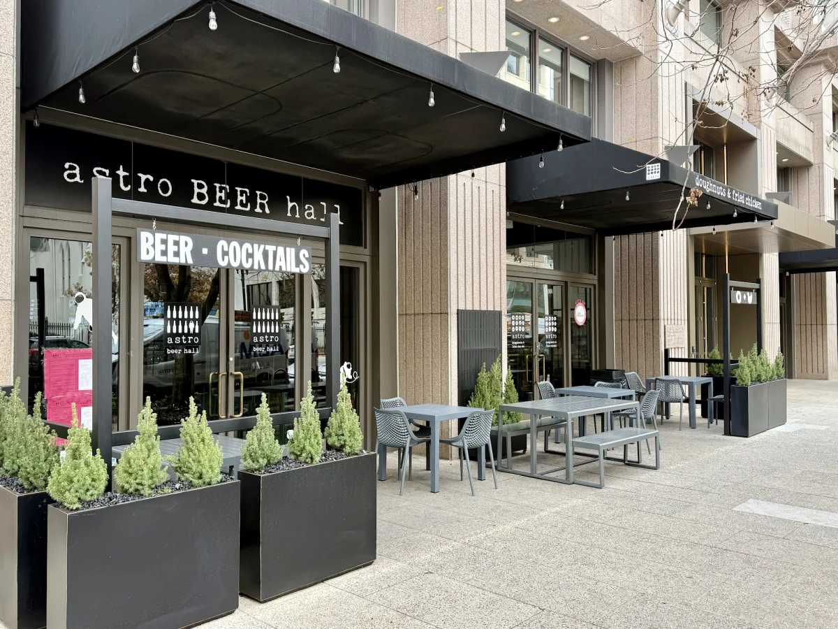 Astro Beer Hall, Downtown, Washington, happy hour venue