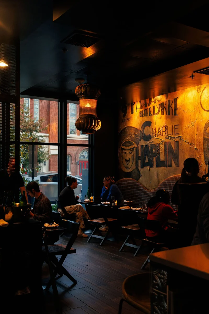 Chaplin's Restaurant, Shaw, Washington, happy hour venue